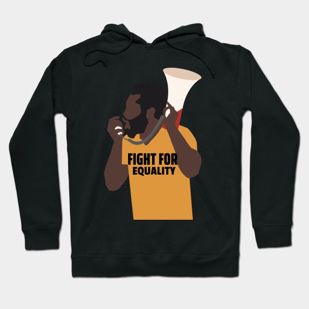 Fight for Equality Movement Hoodie by Eva Wolf